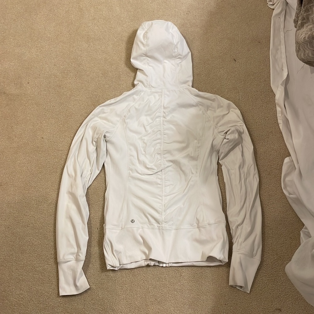 White lululemon jacket - Picture 2 of 4